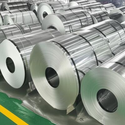 ขดลวดสแตนเลสสตีลสำหรับงานก่อสร้าง ให้ความแข็งแรงดึง 520 ถึง 750 MPa วัสดุที่สมบูรณ์แบบสำหรับอุตสาหกรรมภาชนะบรรจุอาหารและมีความทนทาน